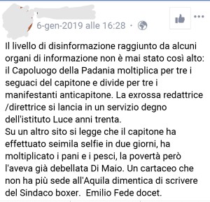 accuse boicottaggio