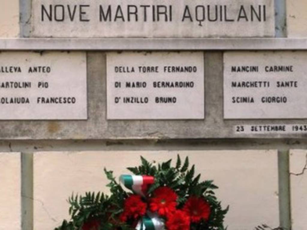 25 aprile: L'Aquila ricorda i Nove Martiri