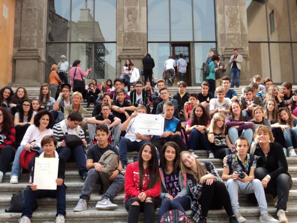 Studenti aquilani in Campidoglio