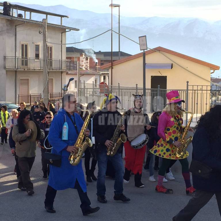 Carnevale a Paganica con il Concerto bandistico città di Paganica