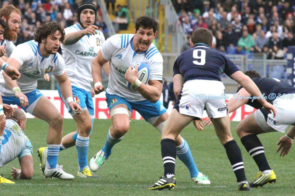 Rugby, Italia-Scozia: scatti dall'Olimpico