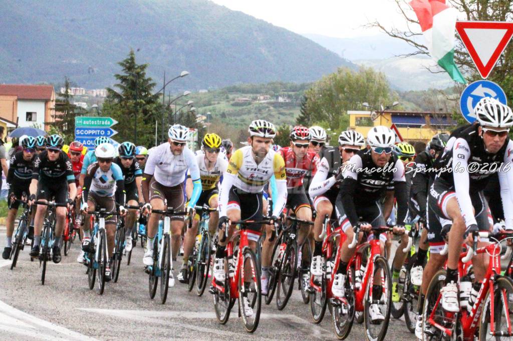 Giro d'Italia, il passaggio a Scoppito