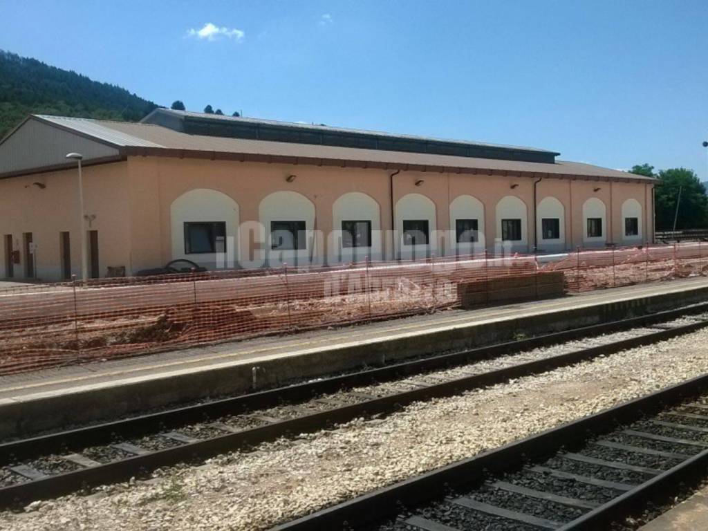 stazione l'aquila sottopasso