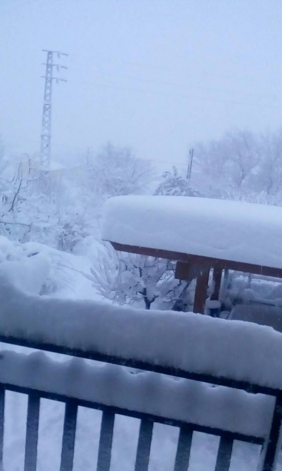 L'Aquila, neve 18 gennaio 2017