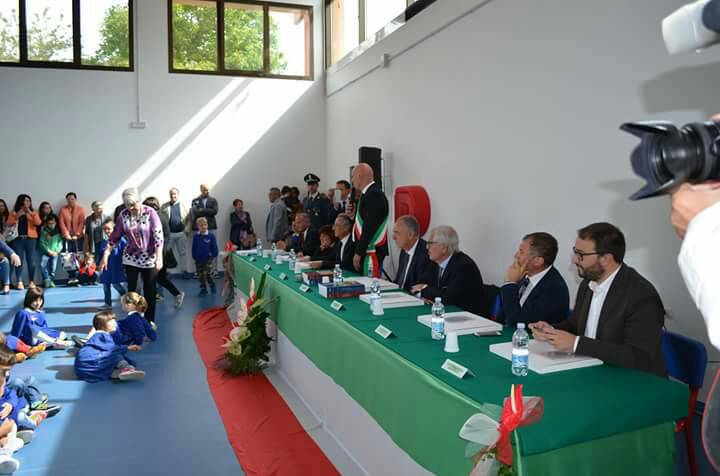 scuola montereale: inaugurazione