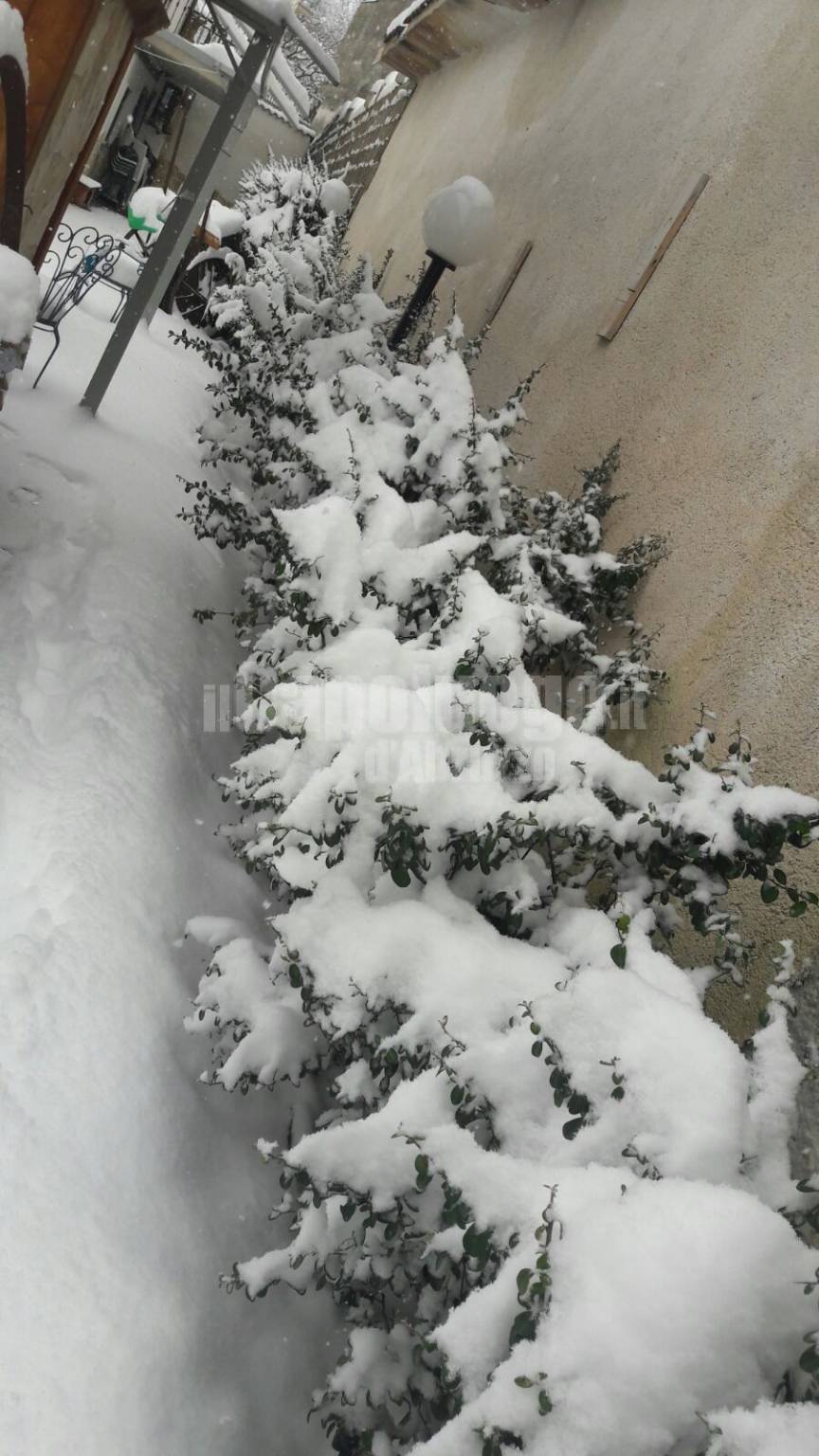 L'Aquila e la neve di Lorella Pace