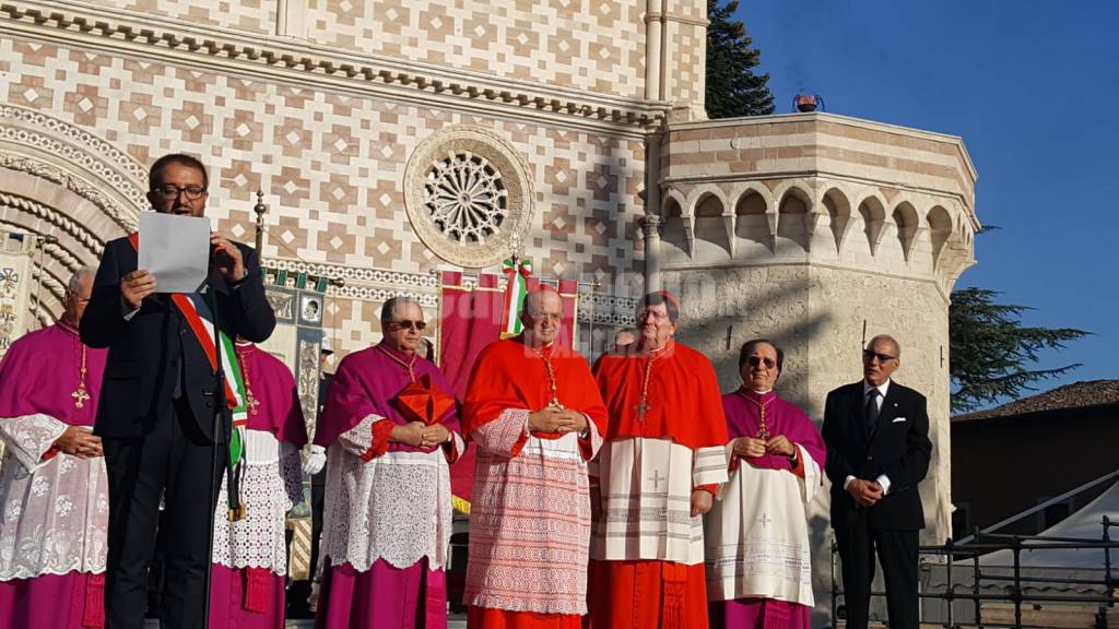 Biondi legge la bolla - perdonanza 2018