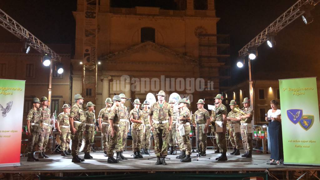 Croce d'Argento al 9° reggimento Alpini L'Aquila