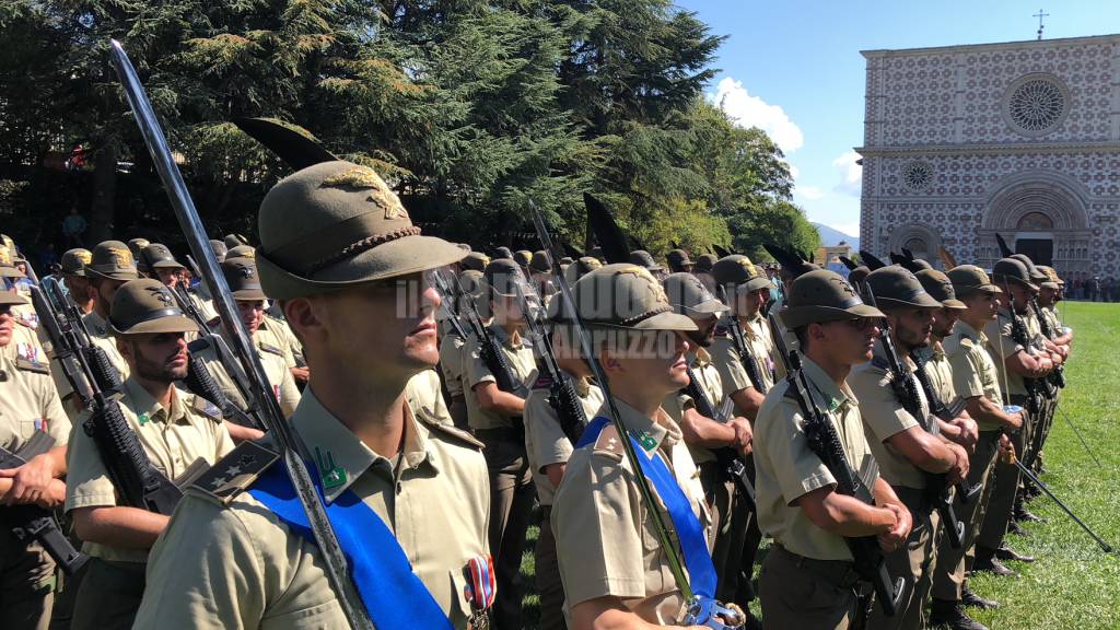 Croce d'Argento al 9° reggimento Alpini L'Aquila