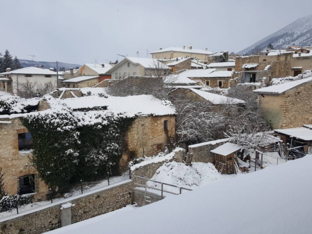L'Aquila sotto la neve gennaio 2019
