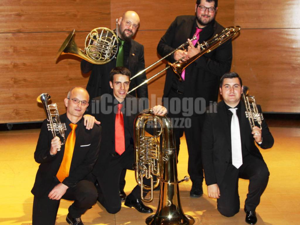 Omaggio a Bernstein a Pizzoli e Marsican Brass Quartet a Navelli