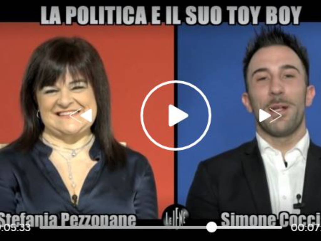 Simone Coccia Colaiuta e Stefania Pezzopane alle Iene