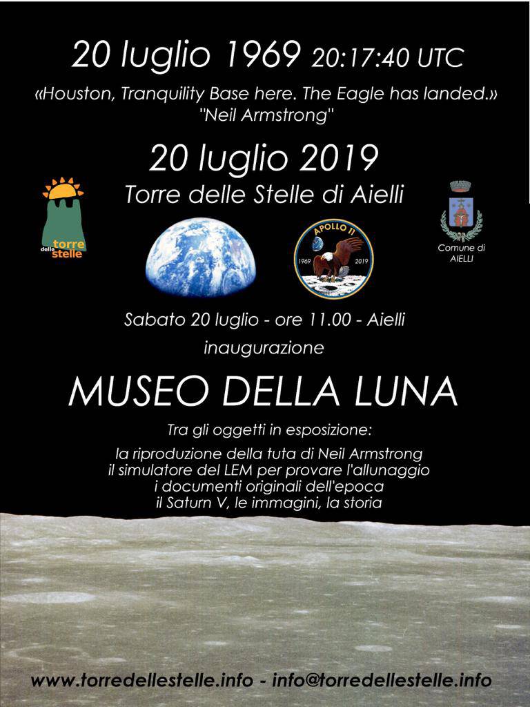 locandina museo della luna aielli