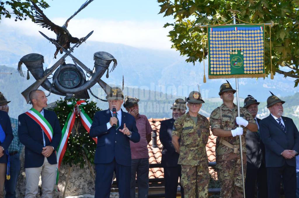 alpini, cerimonia a fossa 