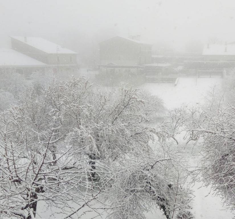 Civitella Alfedena neve