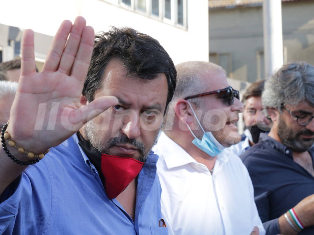 matteo salvini lega d'eramo vasto