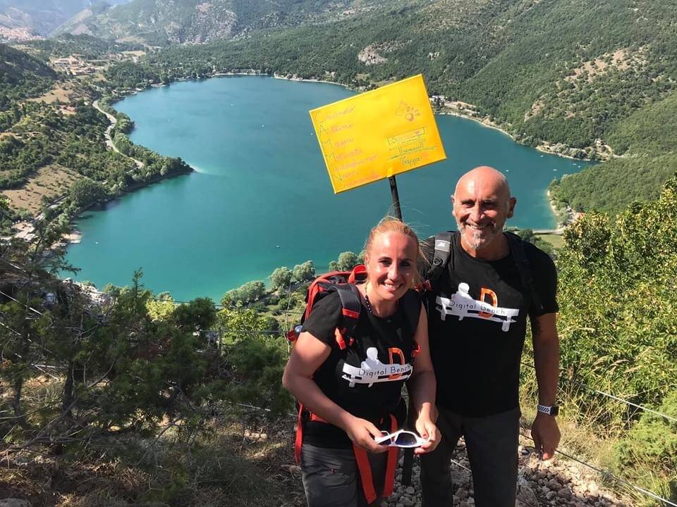 Lago di Scanno il cammino delle panchine 