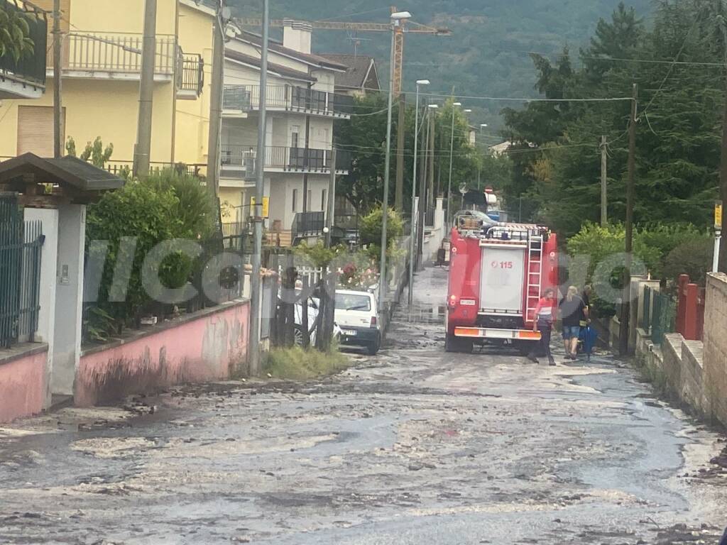 detriti arischia 24 agosto 2020