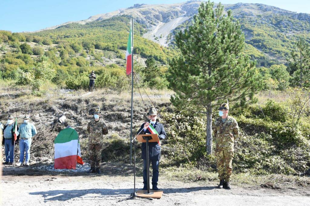 alpini esercito strada campo di giove