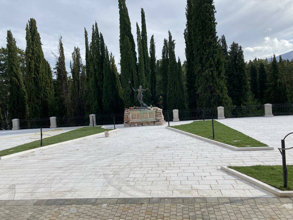 pavimentazione cimitero monumentale