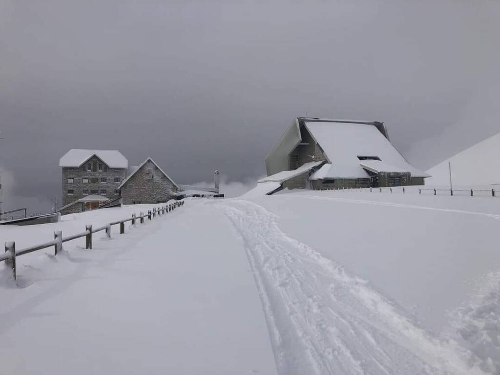 campo imperatore neve