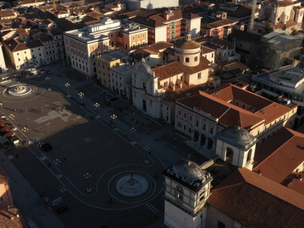 centro storico l'aquila panorama