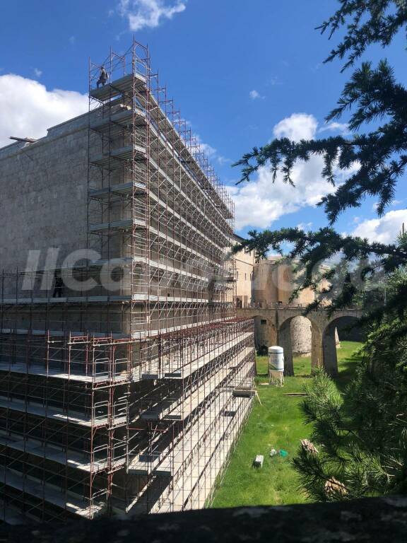 castello cinquecentesco fortezza spagnola l'aquila