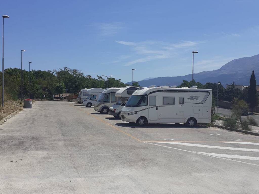 nuova area camper