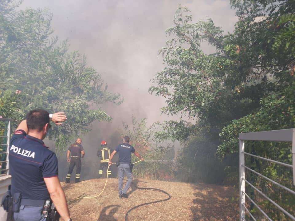 incendio ortona