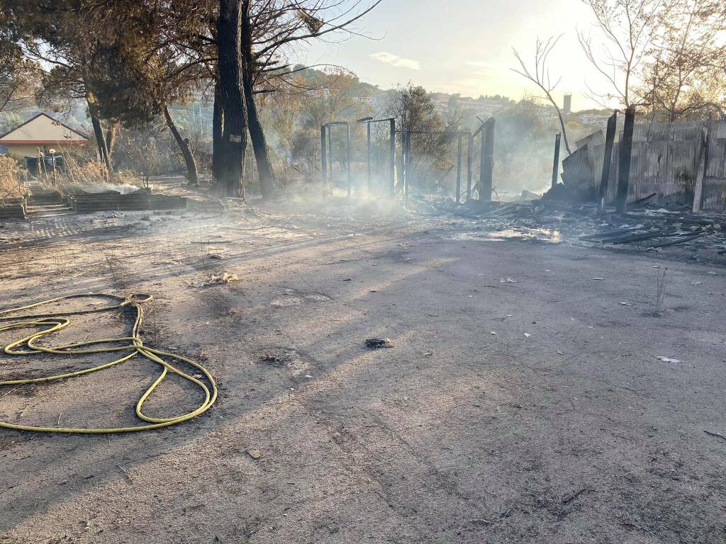 incendio pescara