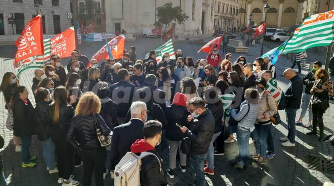 sciopero Call center Inps roma 
