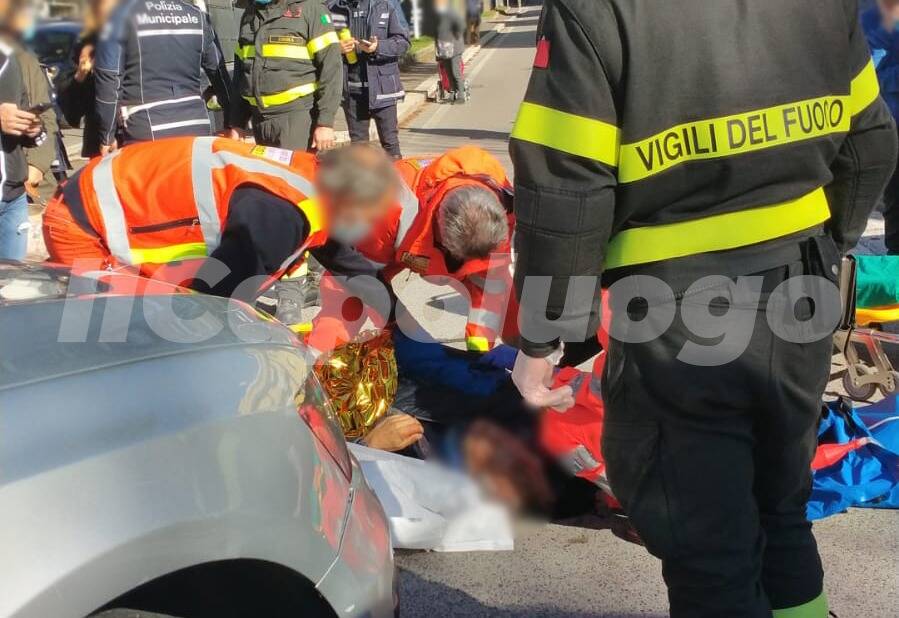 incidente torrione pedone investito