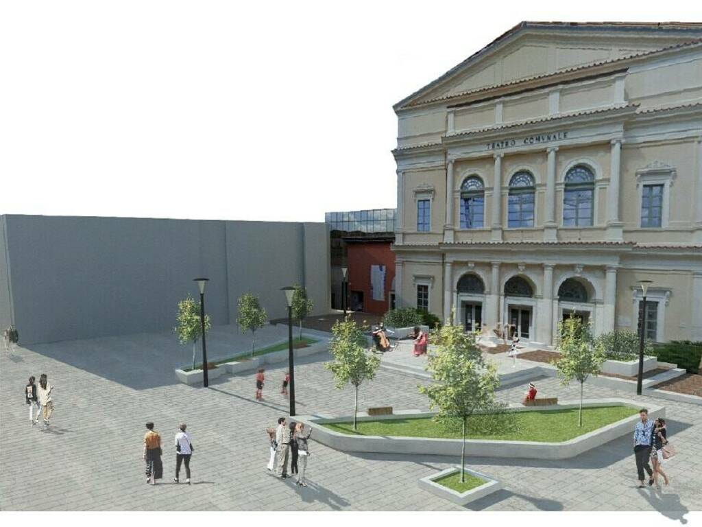 piazza del teatro riqualificazione