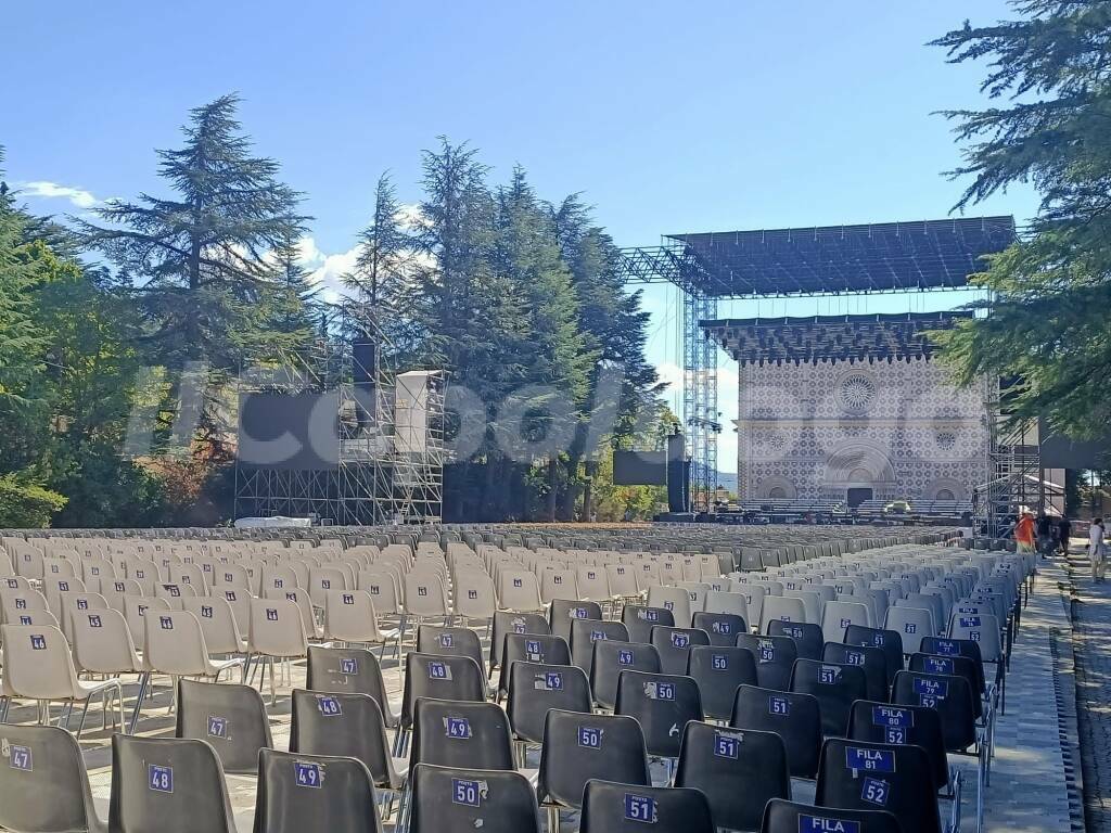 collemaggio palco perdonanza 2022