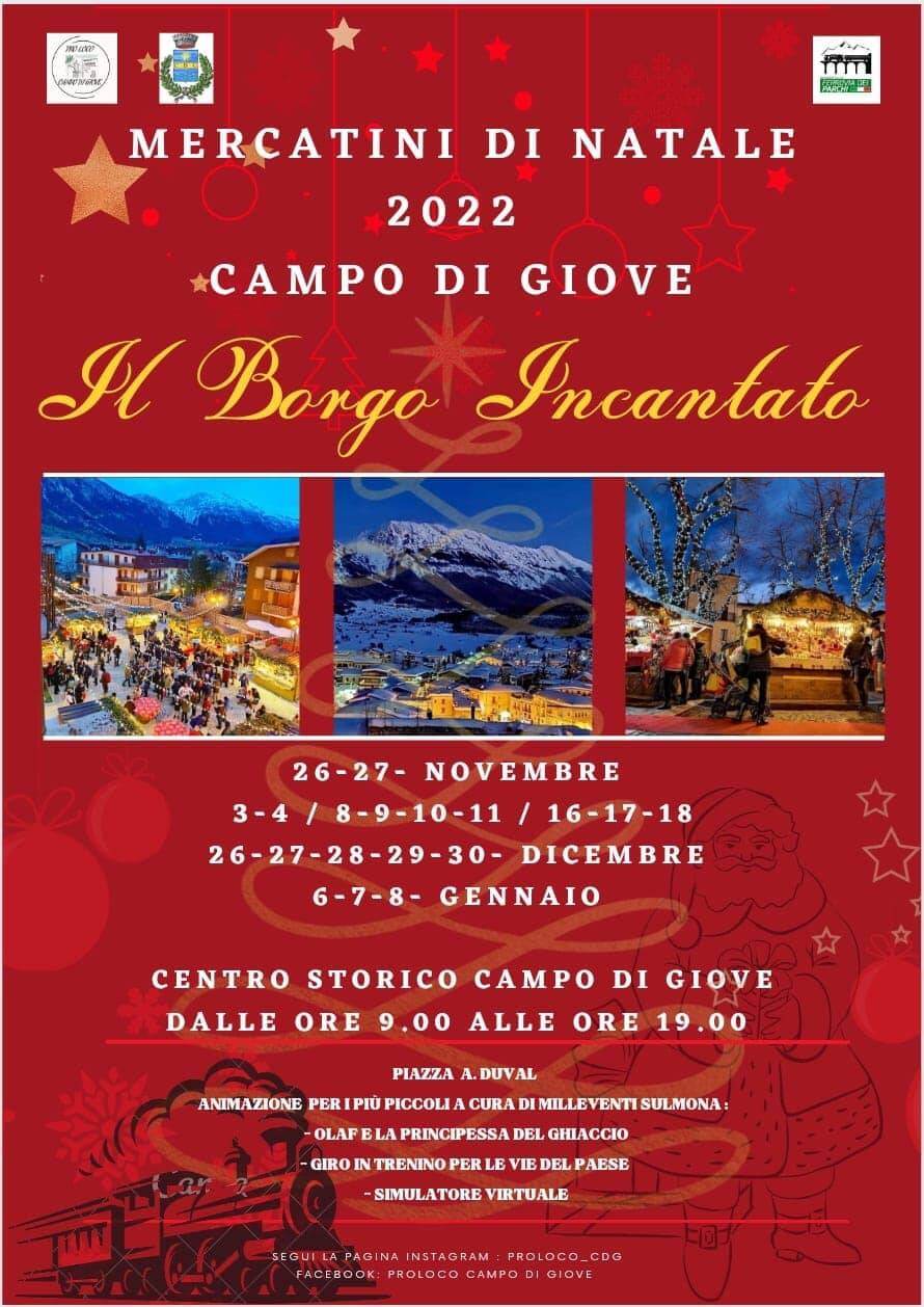 mercatini di natale campo di giove