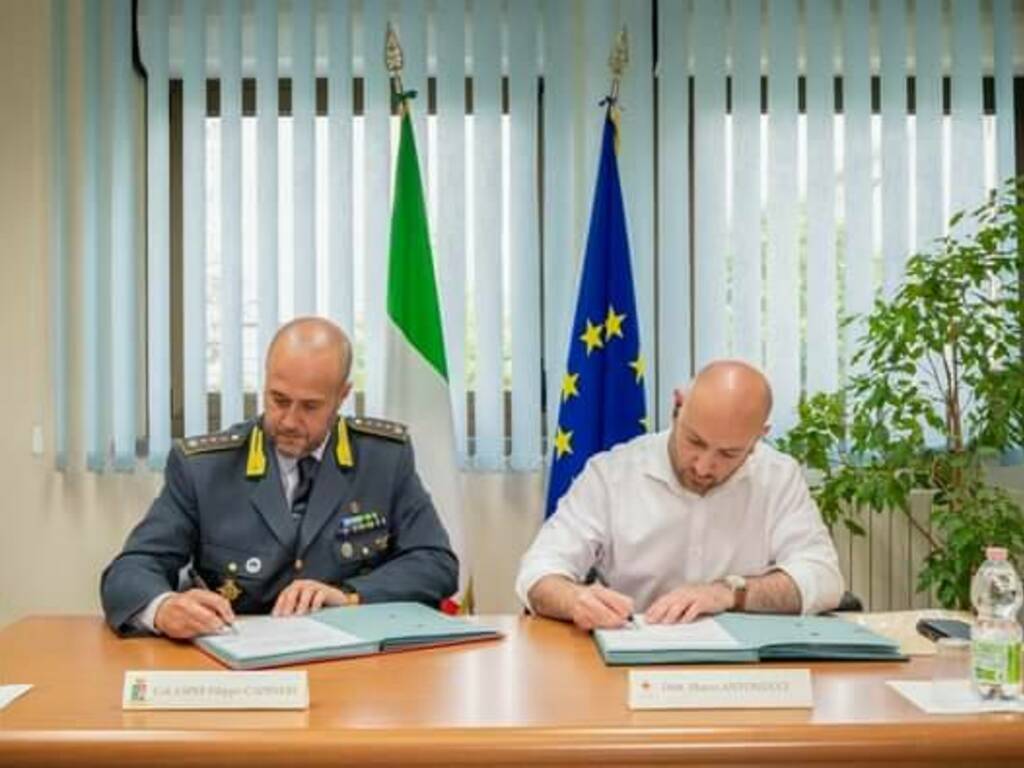 croce rossa guardia di finanza protocollo d'intesa