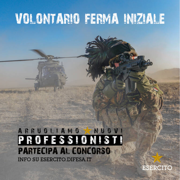 esercito italiano volontari