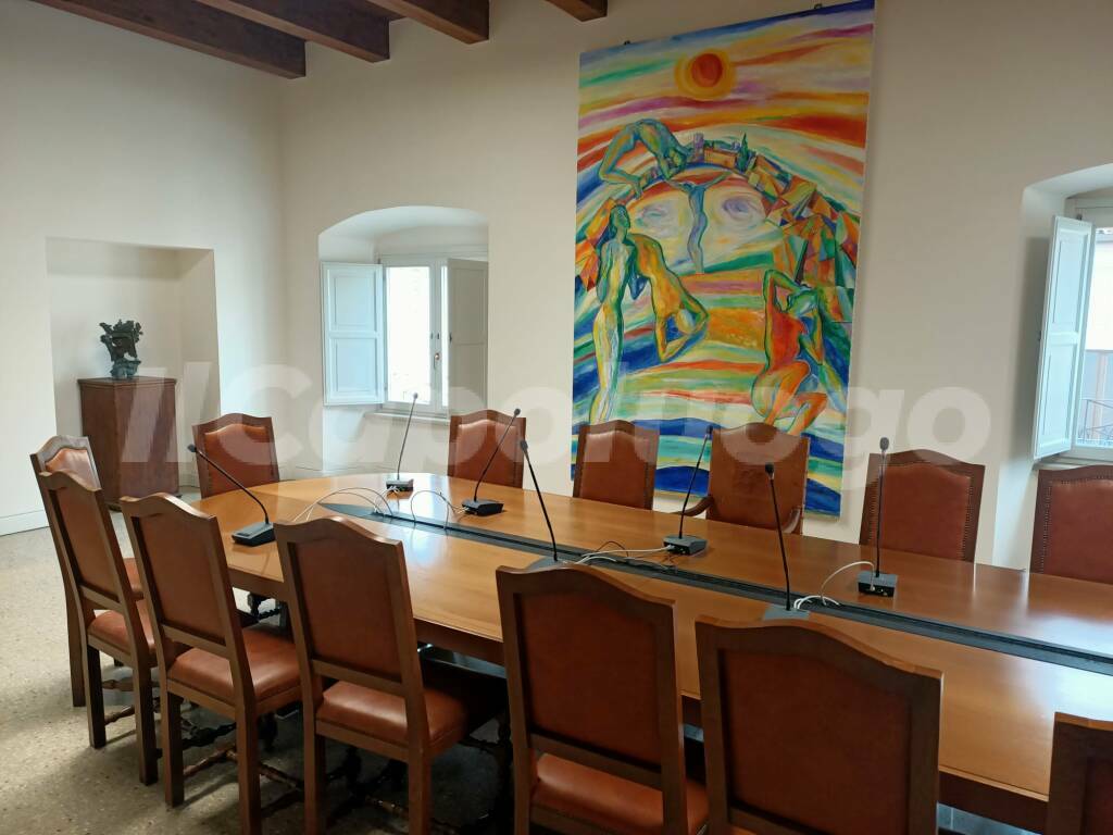 palazzo margherita - inaugurazione 11 dicembre 2023, sala commissioni