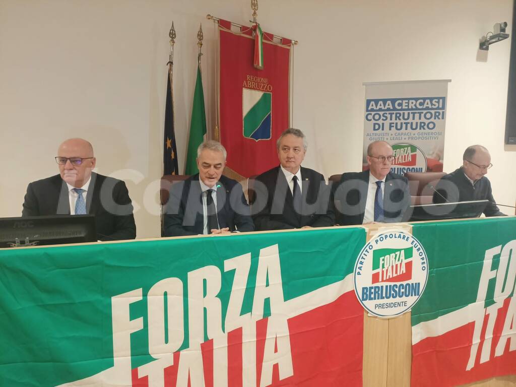 Paolo Federico elezioni regionali forza italia
