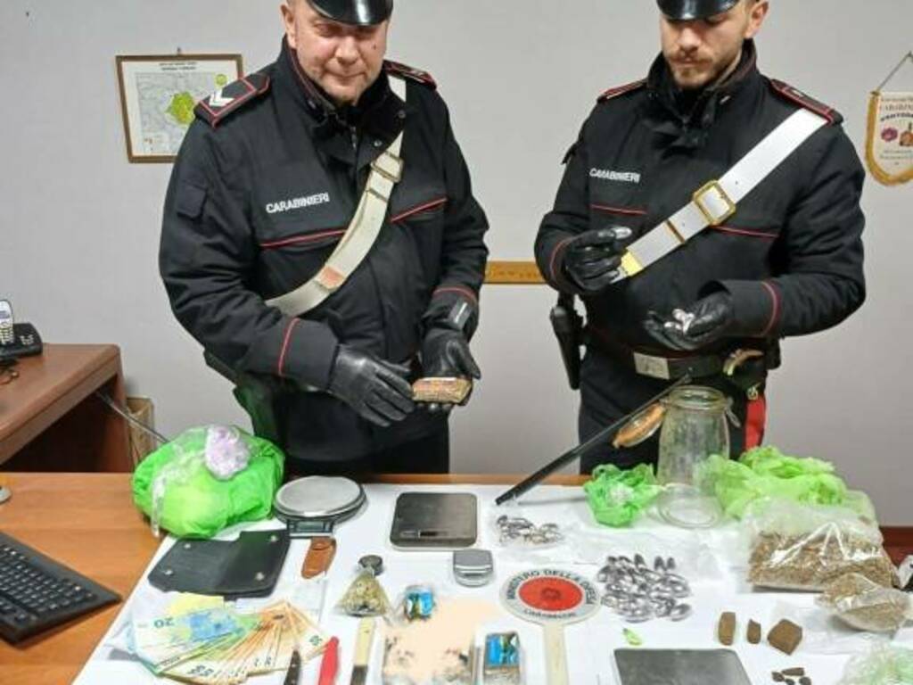 droga carabinieri pescasseroli
