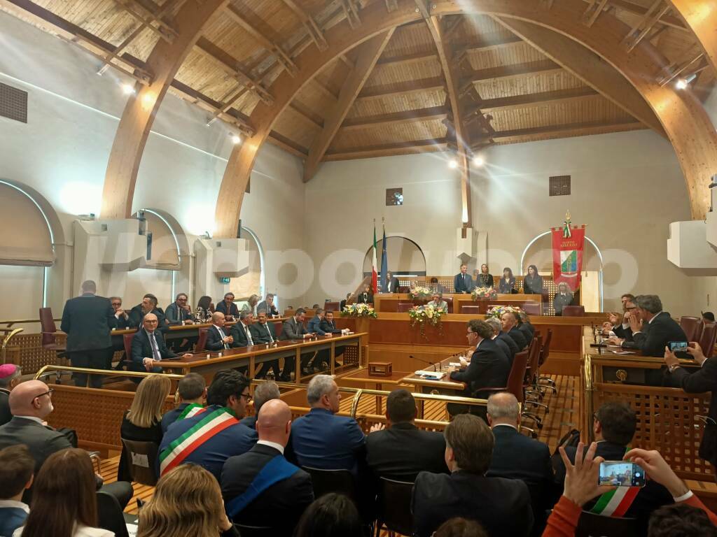 consiglio regionale insediamento 