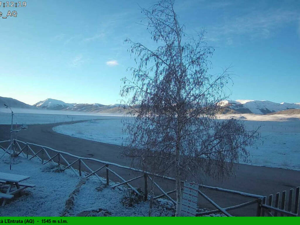 meteo aquilano inverno freddo campo felice